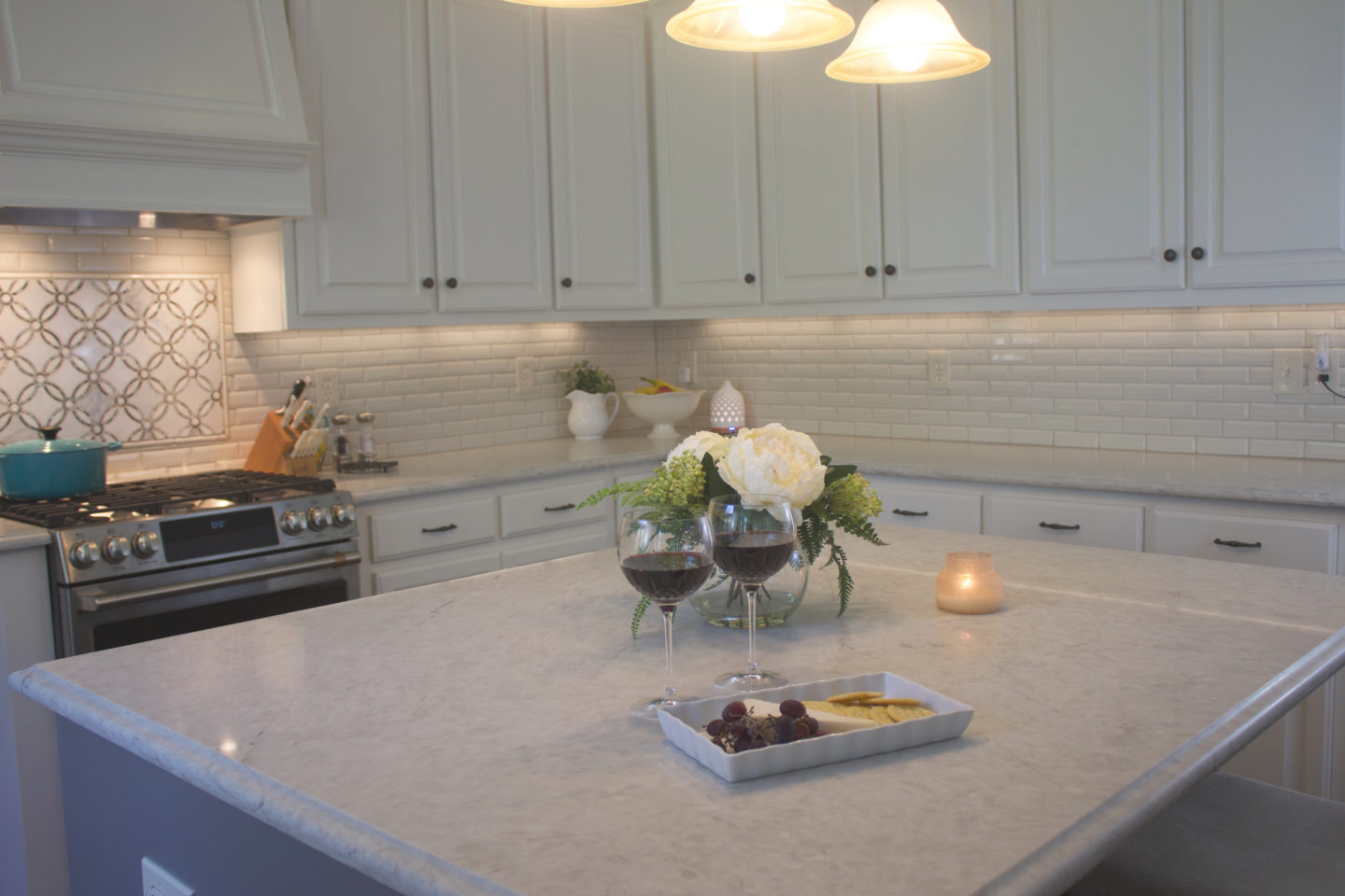 kitchen refresh nineties kitchen quartz countertops